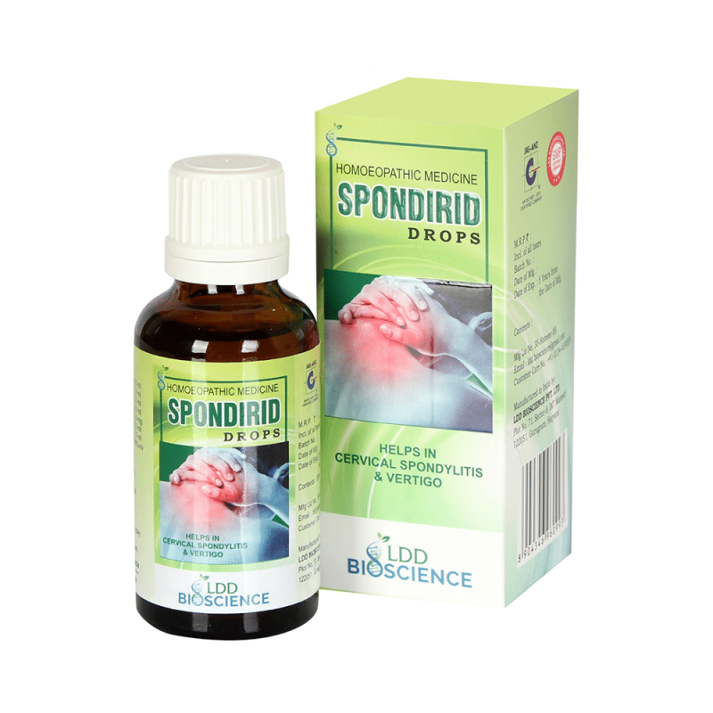 SPONDIRID DROPS - EFFECTIVE IN CERVICAL SPONDYLITIS AND VERTIGO