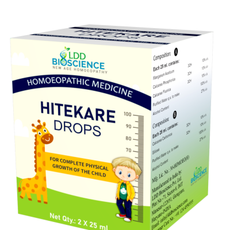 LDD Bioscience Hitekare Drops for complete physical growth of the child