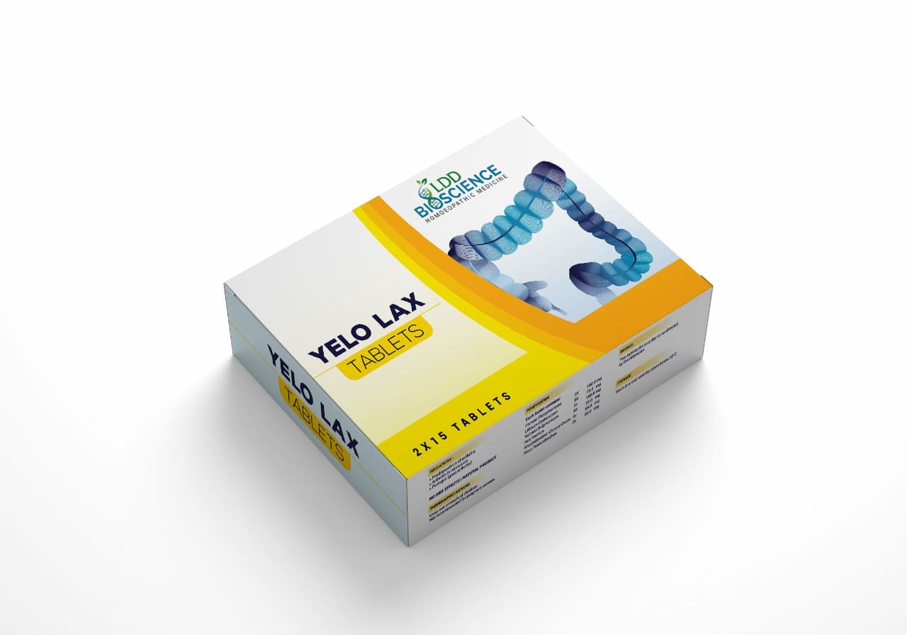 LDD Bioscience Yelo Lax Tablets- 40 tab