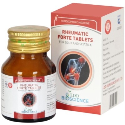 LDD Bioscience RHEUMATIC FORTE TABLETS relief in joint and muscular pains
