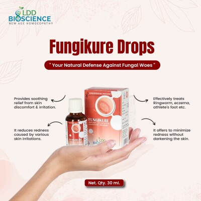 LDD Bioscience FUNGIKURE DROPS for prevent skin from turning dark 30 ml